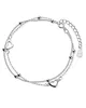 Armband Damen silberfarben mit Herz – filigraner Produktbild-Vorschau 4