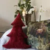 Dekokissen aus lockigem Samt in Form eines Weihnachtsbaums, Produktbild-Vorschau 5