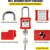 SucceBuy Kit di lockout tagout da 42 pezzi, kit di blocco Anteprima dell’immagine prodotto 4