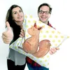 Mr. & Mrs. Panda 40x40 Kissen Einhorn Glauben - Weiß - Produktbild-Vorschau 4