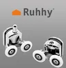 Ruhhy 22900 Rollen für Duschkabinen, 8 Stück, verchromt Produktbild-Vorschau 7