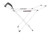 A white drying rack for clothes is shown against a white background. Produktbild-Vorschau