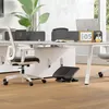 Podnóżek biurkowy HOMCOM z ergonomicznym, 3-poziomowym Podgląd zdjęcia produktu 5