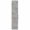 vidaXL Highboard Betongrau 40x42,5x185 cm Holzwerkstoff Produktbild-Vorschau 5