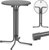 Royal Catering Stehtisch Grau klappbar \u00d8 70 cm, H 110 Produktbild-Vorschau 6