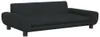 vidaXL Hundebett Schwarz 100x54x33 cm Samt Produktbild-Vorschau 1