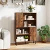 COSTWAY, aparador/mueble de cocina con 4 compartimentos y 2 Vista previa de la imagen del producto 8