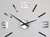 ModernClock, Wanduhr 60cm, Silver XL, wanduhr groß, Produktbild-Vorschau 5