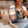 Galaxy A54 5G Hülle, Retro Kunstledertasche mit Produktbild-Vorschau 5