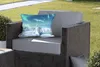 MuchoWow® Outdoor Kissen - Nordlicht - Schnee - Landschaft Produktbild-Vorschau 5