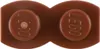 A close-up studio shot of two brown LEGO bricks. Podgląd zdjęcia produktu