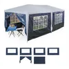 Relaxdays Seitenteile für Pavillon, 6er Set, 2x3m, Produktbild-Vorschau 1