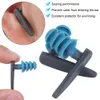 2PCS potápěčské elastické měkké vodotěsné špunty do uší Náhled obrázku produktu 9