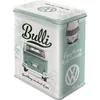 A tin box with a vintage Volkswagen Bulli van design. Produktbild-Vorschau