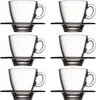 12tlg. Set Espressotassen mit Unterteller Aqua Produktbild-Vorschau 1