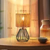 Lampa stołowa EDISHINE do salonu, lampa stołowa boho z Podgląd zdjęcia produktu 5