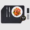Platzset,Rutschfeste Tischset abwaschbar aus Filz 6er Set, Produktbild-Vorschau 1