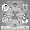 Horloge murale pour la cuisine | Horloge design en acier Voir les images du produit 7
