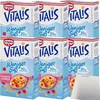 Dr. Oetker Vitalis weniger Süß Knusper Himbeere Müsli 6er Produktbild-Vorschau 1