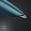 Parker 51 Füller | Petrolblauer Schaft mit Chromfarbenen Produktbild-Vorschau 4