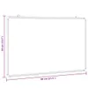 vidaXL Magnetická tabule 80x50x1,7 cm hliníková Náhled obrázku produktu 6
