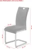 Hela Tische, 4er Set Freischwinger MARS - Bezug Webstoff Produktbild-Vorschau 4