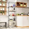 étagère métallique à 6 niveaux, réglable en hauteur, avec Voir les images du produit 11