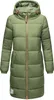 Marikoo Damen Winter Steppjacke Stepp Jacke lang warm Produktbild-Vorschau 1