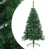 vidaXL Künstlicher Halb-Weihnachtsbaum mit Ständer Grün 150 Produktbild-Vorschau 8