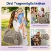 Wickeltasche geräumige Reise-Wickeltasche, Wickeltasche, ( Produktbild-Vorschau 3
