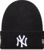 New Era Wintermütze Beanie - PATCH New York Yankees schwarz Produktbild-Vorschau 1