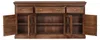 Milani Home - Mobile in legno di mango con 4 ante e 3 Anteprima dell’immagine prodotto 5
