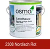 Osmo Landhausfarbe 2,5 L nordisch rot Produktbild-Vorschau 3