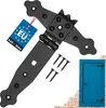 KOTARBAU® Ocelový křížový závěs černý 150 MM Náhled obrázku produktu 1