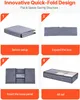 An instructional diagram showing the four steps to assemble a storage box. Náhled obrázku produktu