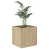 vidaXL Fioriera in rovere Sonoma 40x40x40 cm materiale a Anteprima dell’immagine prodotto 3