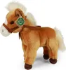 Cheval en peluche marron debout 30 cm ECO-FRIENDLY Voir les images du produit 1