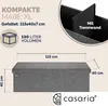 CASARIA® Panca Contenitore Pieghevole 115x40x40cm con Anteprima dell’immagine prodotto 6