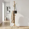 Relaxdays, Garderobenständer, 8 Haken, modularer Produktbild-Vorschau 2
