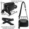 Handtasche Schultertasche Umhängetasche Cross Body Bag Produktbild-Vorschau 4