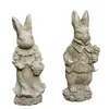 Set di statuine "Signori Coniglio", in gesso, nuovo, Anteprima dell’immagine prodotto 1