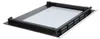A rectangular metal and plastic frame with a white opaque panel is shown against a white background. The frame has black trim with visible screws and hinges. Produktbild-Vorschau