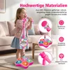 Mikrofon Karaoke mit Ständer, Mikrofonständer für Kinder, Produktbild-Vorschau 3