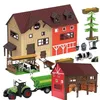 VELKÁ FARMA SADA Stodola Statek Traktor Figurky Zvířata Náhled obrázku produktu 1