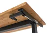 Tavolo da lavoro regolabile in altezza con piano in legno Anteprima dell’immagine prodotto 6