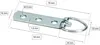 A diagram of a metal picture hanging bracket with dimensions indicated. Podgląd zdjęcia produktu