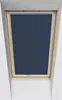 A roller blind is installed in a skylight window. Produktbild-Vorschau