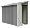 4'x8' Metall-Gartenschuppen, Anbau-Schuppen mit Voir les images du produit 19