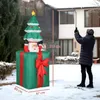 Outsunny Aufblasbar Beweglich Weihnachtsmann aus Produktbild-Vorschau 3