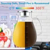 Sklenená karafa 2,4 l džbán na vodu z borosilikátového skla Náhľad obrázku produktu 5